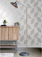 DUTCH WALLCOVERINGS Behang Fawning Feather lichtgrijs