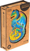 UNIDRAGON Houten Puzzel Voor Volwassenen Dier - Beschermende Draak - 97 stukjes - Small 16x26 cm