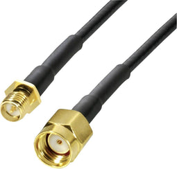 BKL Electronic WiFi-antenne Aansluitkabel 10 m Zwart