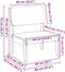 vidaXL - Tuinstoelen - 2 - st - 60x52,5x72 - cm - massief - grenenhout