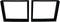 Rechthoekige tafel SoHo - 250x100x73 - Naturel/zwart - Acaciahout/metaal