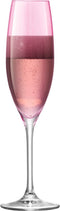 LSA Polka Champagneflutes - Set van 4 Stuks - Pastel - Assorti
