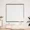 vidaXL - Projectiescherm - wandhangend - 89 - inch - 1:1