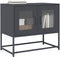 vidaXL - Tv-meubel - 68x39x60,5 - cm - koudgewalst - staal - antracietkleurig