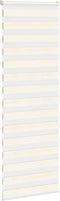 vidaXL - Zebra - Blind - 80x230 - cm - stofbreedte - 75,9 - cm - polyester - marmerbeige