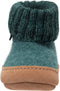 Bergstein Cozy Lux Sloffen - Unisex Junior - Scheerwol - Seagreen - Maat 27
