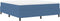 vidaXL - Boxspring - Bed - Blauw - Super - King - Corduroy - Stof