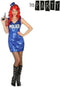 Verkleedkleding voor volwassenen - Glitter Police