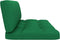 vidaXL - Palletkussens - 2 - st - stof - groen