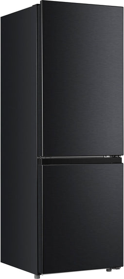 Hanseatic HKGK14349DBI - Koelvriescombinatie - 175 L - 143 cm - Zwart RVS