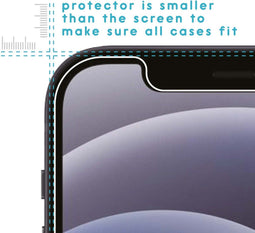 imoshion Screen protector - Geschikt voor iPhone 12 / 12 Pro - Screenprotector Folie 3 pack