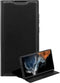 Vivanco Galaxy S23 Ultra - Flip Cover - 3 creditcardvakken met RFID-blocker - Zwart