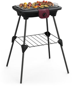 Tefal EasyGrill BG90F5 - Elektrische barbecue - 2300W met onderstel - Zwart/RVS