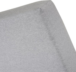 Cinderella - Hoeslaken (tot 25 cm) - Jersey Melange - 70x200 cm - Light grey
