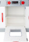 Small Foot - Houten Speelkeuken met Wasmachine en Geluid - Wit Grijs Rood