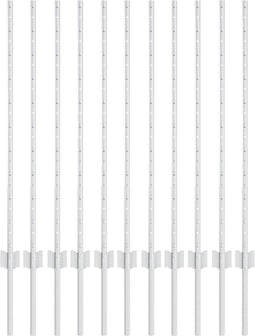 vidaXL - Hekpalen - 22 - stuks - U-vorm - 100 - cm - Gegalvaniseerd - Staal