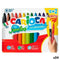 Carioca JUMBO - Set Viltstiften - Wasbaar - Multicolour (24 stuks)