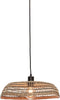 GOOD&MOJO Hanglamp Pantanal - Zeegras/Zwart - Ø45cm - Modern - Hanglampen Eetkamer, Slaapkamer, Woonkamer