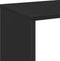 vidaXL - Kamerscherm - / - boekenkast - 102x29x103,5 - cm - bewerkt - hout - zwart