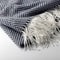 Dutch Decor - JOSEFIEN - Plaid 140x180 cm - Charcoal Gray - antraciet