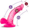 Mini dildo 10 cm met zuignap Naturally Yours - - Roze
