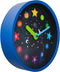 nXt - Stille Wandklok - 26 cm - Plastic - Zwart - 'Apollo'