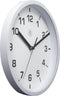nXt - Wandklok - 20cm - Plastic - Wit - 'Easy Small'