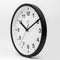 nXt - Wandklok - 20cm - Plastic - Zwart - 'Easy Small'