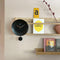 nXt - Wandklok - 30 cm - Plastic - Zwart - 'Bowl'