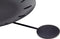 nXt - Wandklok - 30 cm - Plastic - Zwart - 'Bowl'