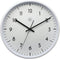 nXt - Wandklok - 30cm - Plastic - Wit - 'Easy Big'