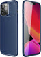 iMoshion Hoesje Geschikt voor iPhone 13 Pro Max Hoesje Siliconen - iMoshion Carbon Softcase Backcover - Blauw