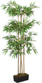 vidaXL - Kunstplant - bamboe - 988 - bladeren - 150 - cm - groen