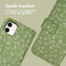 iMoshion Hoesje Geschikt voor iPhone 11 Hoesje Met Pasjeshouder - iMoshion Design Bookcase smartphone - Groen / Green Flowers