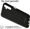 iMoshion Hoesje Geschikt voor Samsung Galaxy A14 (5G) / A14 (4G) Hoesje Siliconen - iMoshion Color Backcover - Zwart