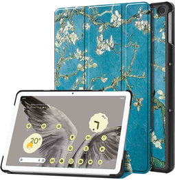 imoshion Tablet Hoes Geschikt voor Google Pixel Tablet - imoshion Design Trifold Bookcase - Groen /Green Plant