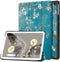 imoshion Tablet Hoes Geschikt voor Google Pixel Tablet - imoshion Design Trifold Bookcase - Groen /Green Plant