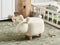 BUNNY - Hocker - Gebroken wit - Polyester