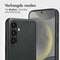 Accezz Samsung Galaxy S24 - Leather Bookcase 2-in-1 met Magnetische Ring - Zwart