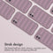 imoshion Hoesje - Geschikt voor iPhone 11 - EasyGrip Backcover - Paars