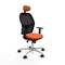 Piqueras y Crespo 1D086N1 - Bureaustoel - Hoogteverstelbaar - Oranje