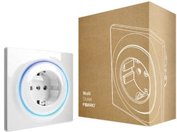 Fibaro Walli Outlet FGWOF-011 - Slimme wandcontactdoos - Monitor en bedien apparaten - LED-ring