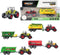 Toi Toys Metal Tractor - Tractor met aanhanger - Assorti