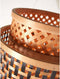 GOOD&MOJO Tafellamp Bhutan - Bamboe/Zwart - 22x22x40cm -