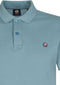 Petrol Industries - Heren Klassieke Polo Dolphin - Blauw - Maat XL