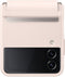 Samsung Galaxy Z Flip4 - Flip Cover - Echt leer - Beige