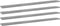 vidaXL - Wandschappen - 4 - st - 100x10x1,5 - cm - bewerkt - hout - betongrijs