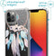 iMoshion Hoesje Geschikt voor iPhone 12 Pro / 12 Hoesje Met Koord - iMoshion Design Hoesje met Koord - Transparant / Meerkleurig / Dreamcatcher