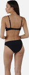 Barts Solid Bandeau - Dames Bikinitopje - Voorgevormde cups met beugel - Zwart