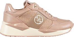 GUESS Tesha Active Lady - Lage sneakers - Logoprint - Roze